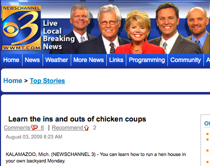 Learn the ins and outs of chicken coups